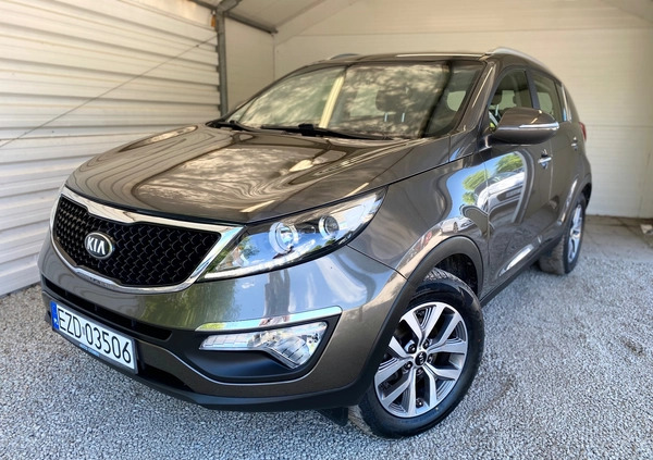 Kia Sportage cena 52900 przebieg: 98000, rok produkcji 2014 z Supraśl małe 596